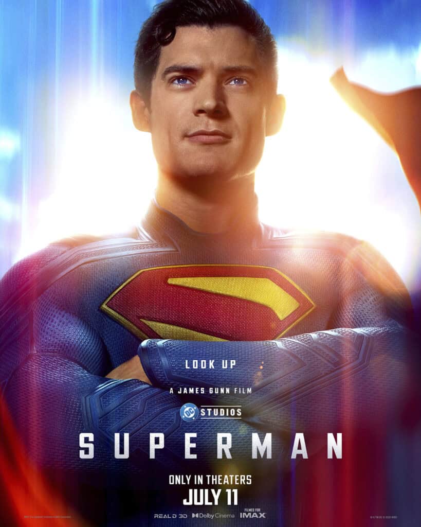 Superman, poster, DC Studios, James Gunn