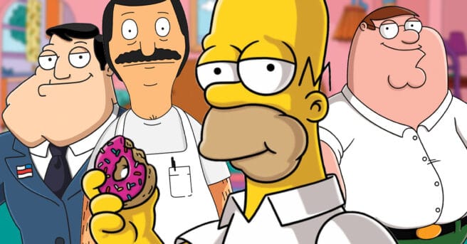American Dad, Family Guy, Bob's Burgers, The Simpsons, renewed