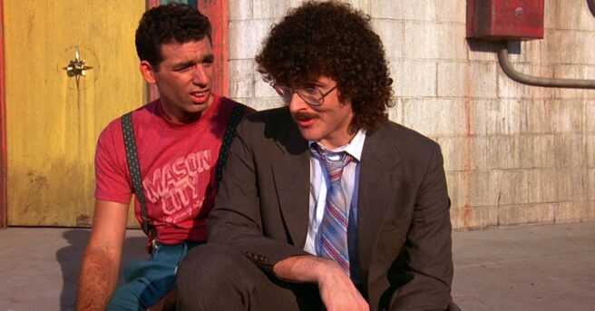 Michael Richards was struck with a case of Bell's palsy when preparing for UHF, and Weird Al encouraged him to report to set anyway